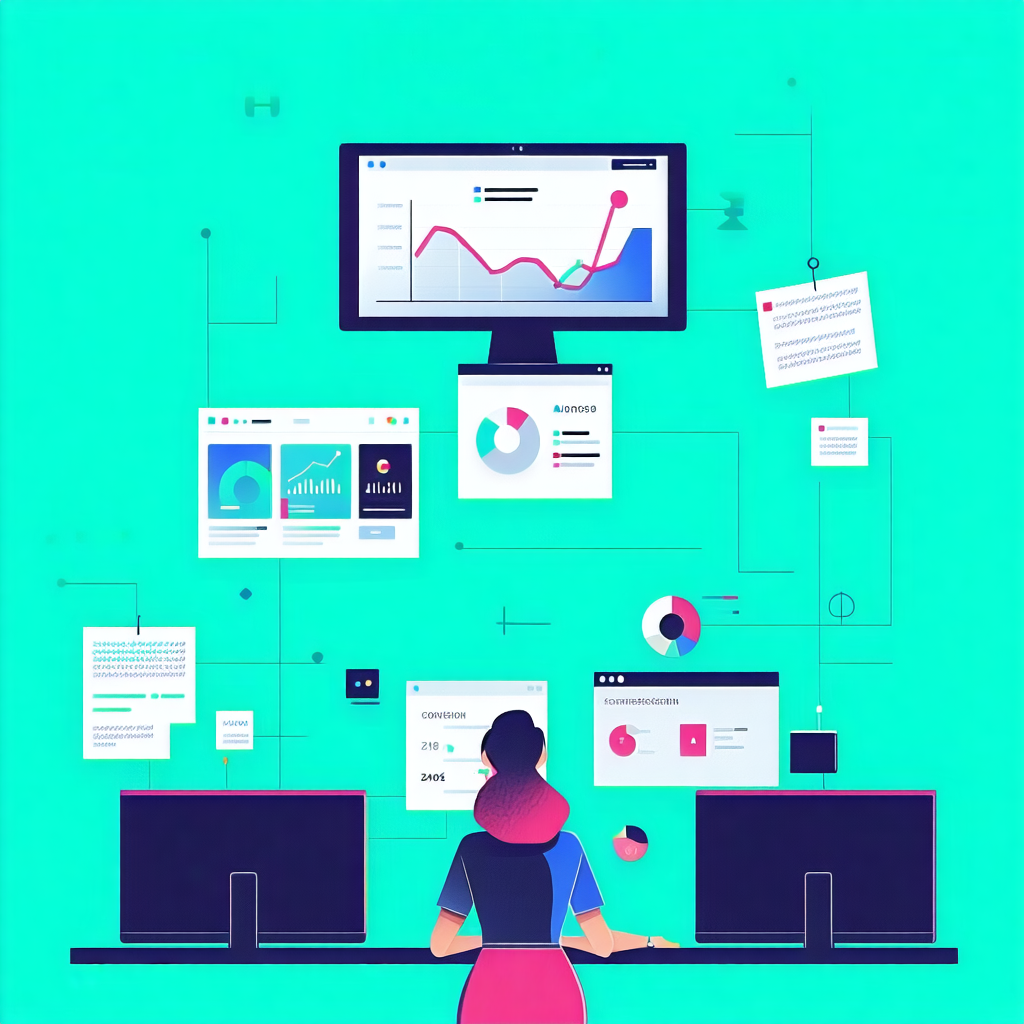 ConversionDX product hero illustration